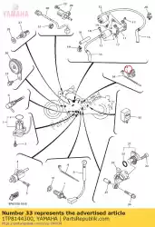 Tutaj możesz zamówić zacisk, przewód 1 od Yamaha , z numerem części 1TP8144300: