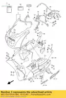 6827007D003BK, Suzuki, cinta, capucha.upp. suzuki rgv  rg gamma uc rg125cuc gsx r750r rgv250 250 125 750 , Nuevo