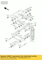 390071233, Kawasaki, bras-susp, uni trak kawasaki vn classic b  a drifter c e vulcan vn800 800 , Nouveau