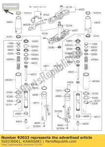 kawasaki 920330061 ring-snap vn1700c9f - Bottom side