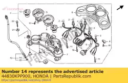 Aqui você pode pedir o conjunto de cabo, spdmt em Honda , com o número da peça 44830KPP900: