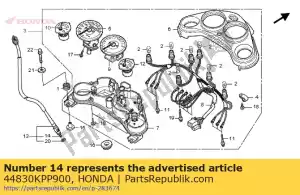 Honda 44830KPP900 conjunto de cabo, spdmt - Lado inferior