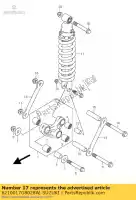 6210017G8028W, Suzuki, Absorber assy, ??r suzuki sv  s sa u su a sua ua sf sv650nsnasa sv650sa 650 , Nieuw