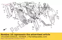 19103KE1000ZE, Honda, cubierta l * nh-138 * honda mtx  rw mtx200rw 200 , Nuevo