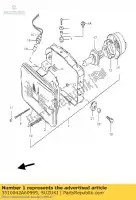 3510042A60999, Suzuki, lampe frontale assy suzuki dr 125 350 1998 1999 2000 2001 2002, Nouveau