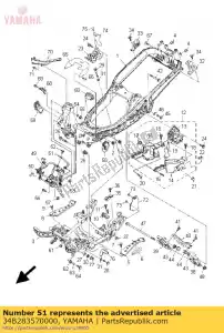 yamaha 34B283570000 quedarse 2 - Lado inferior