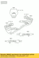 560661089, Kawasaki, padrão, lâmpada principal cov klx300-a kawasaki kdx klx 200 300 2003, Novo