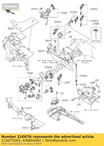 kawasaki 210075065 rotore, serratura laterale vn1700c9f - Il fondo