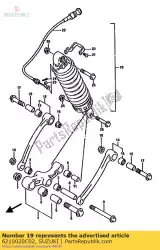 Qui puoi ordinare assorbitore assy da Suzuki , con numero parte 6210020C02: