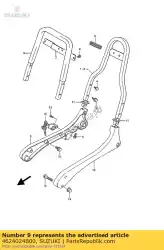 Here you can order the handle,pillion from Suzuki, with part number 4624024B00: