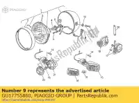 GU17755860, Piaggio Group, 4-weg connector moto guzzi t california ii sp iii carburatori iniezione serie civile polizia vecchiotipo cc pa nc 5 850 1000, Nieuw