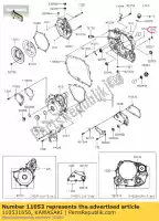 110531656, Kawasaki, staffa klx300-a10 kawasaki  d klx 125 250 300 1993 1994 1995 1996 1997 1998 1999 2000 2001 2002 2003 2009 2010 2011 2012 2013 2014 2015 2016 2017 2018 2019 2020 2021, Nuovo