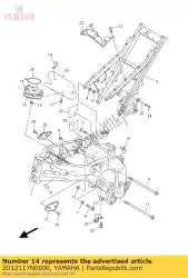 Ici, vous pouvez commander le couverture 3 auprès de Yamaha , avec le numéro de pièce 2D12117N0000: