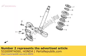 honda 53200MT4000 trzpie?, uk?ad kierowniczy - Dół