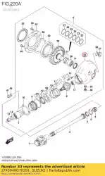 Here you can order the case,final gear from Suzuki, with part number 2745048G70291: