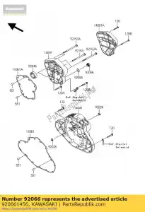 Kawasaki 920661456 plug, top merk - Onderkant