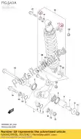 6268420900, Suzuki, afstandhouder suzuki  dr gsx gsx r rg 125 200 250 750 1985 1986 1987 1988 1989 1998 1999 2000 2001 2002 2017 2018 2019 2020, Nieuw