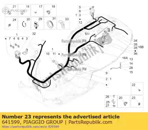 Piaggio Group 641599 wtyczki spr??ynowe - Dół