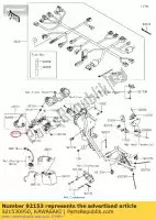 921530950, Kawasaki, bullone, flangiato, 6x22 kx125m6f kawasaki  d tracker klx kx zx 125 250 300 450 600 2006 2007 2008 2009 2010 2011 2012 2013 2014 2015 2016 2017 2018 2019 2020 2021, Nuovo