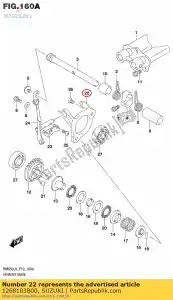 suzuki 1268103B00 base, attuatore - Il fondo