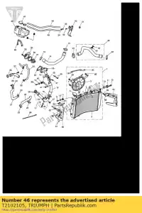 Triumph T2102105 kit, vaso di espansione - Il fondo