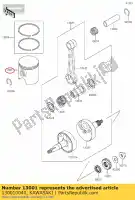 130010040, Kawasaki, silnik t?okowy, b kawasaki kx  a kx65 65 , Nowy