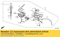 Aquí puede pedir no hay descripción disponible en este momento de Honda , con el número de pieza 16163165B10: