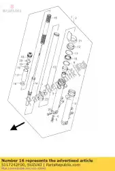 wasmachine van Suzuki, met onderdeel nummer 5117242F00, bestel je hier online: