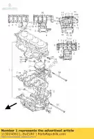 1130240811, Suzuki, zestaw skrzyni korbowej suzuki gsx r 1000 2001 2002, Nowy