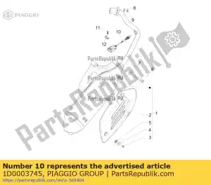 Piaggio Group 1D0003745 lambdasonde - Onderkant