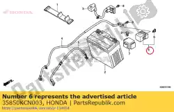 Aqui você pode pedir o switch assy., starter mag em Honda , com o número da peça 35850KCN003: