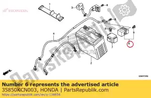 honda 35850KCN003 switch assy., starter mag - Lado inferior