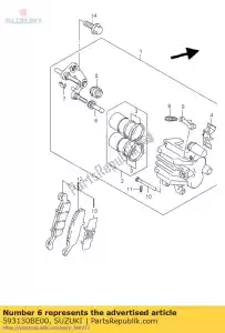 suzuki 593130BE00 no hay descripción disponible - Lado inferior