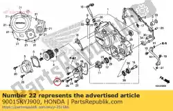 bout, flens, 6x65 (nshf) van Honda, met onderdeel nummer 90015KYJ900, bestel je hier online: