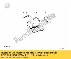 bmw 12111243848 o-ring (from 09/1980) - Bottom side