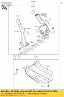 161460868, Kawasaki, 01 conjunto de cubierta, marco, dcha. kawasaki  230 2020 2021, Nuevo