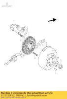 3210129F10, Suzuki, Bobina do estator suzuki  dr z 250 400 2000 2001 2002 2003 2004 2005 2006 2007 2008 2009 2017 2018 2019, Novo