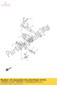 yamaha 1P6E85111000 fork, shift 1 - Bottom side