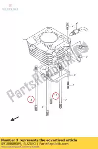 suzuki 0910808089 semental - Lado inferior