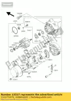 132271079, Kawasaki, obudowa generatora zg1000-a4 kawasaki gpz gtr zz r zzr 1000 1100 1986 1987 1988 1989 1990 1991 1992 1993 1994 1995 1996 1997 1998 1999 2000 2002 2003, Nowy