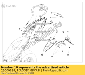 aprilia 2B000828 zamkni?cie siode?ka - Dół