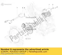 018644, Piaggio Group, vite aprilia derbi gilera piaggio vespa  4t atlantis atlantis bullet e atlantis o atlantis red bullet e atlantis two chic e boulevard cougar diesis dna eaglet et fly free gp gpr hexagon lx ice lbmc25c lbmc25e0, lbmc25e1 lbmc50100, lbmc50101 lbmc50200, lbmc5020, Nuovo