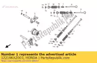 12219KAZ003, Honda, uszczelka, trzpie? zaworu honda nps 50 2005 2006 2007 2008 2009 2010 2011 2012, Nowy