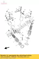 34K121620000, Yamaha, Braço, válvula oscilante 3 yamaha srx xt tt xtz tenere ttw xte xtk tts tte ttr ttre 600, Novo