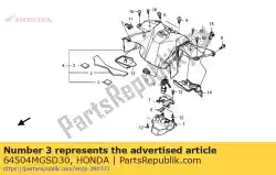 Aquí puede pedir no hay descripción disponible en este momento de Honda , con el número de pieza 64504MGSD30:
