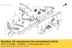 Here you can order the screw, tapping, 4x35 from Honda, with part number 9390134880: