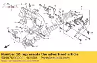 50407KSC000, Honda, staffa, r. appendiabiti honda crf  x r crf250x 250 , Nuovo