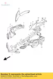 suzuki 9440337H00 pipe assy, ??air i - La partie au fond