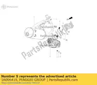 1A006410, Piaggio Group, protection aprilia met0001a met0001aa met0001aawh, metm9100 met0001aawj met0001bav met0003ba1 metm917e metm918e, met0001a sr 125 storm tt bsiv 125 150 2018 2019 2020 2021 2022, New