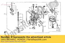 Qui puoi ordinare nessuna descrizione disponibile al momento da Honda , con numero parte 16015KZ4A92: